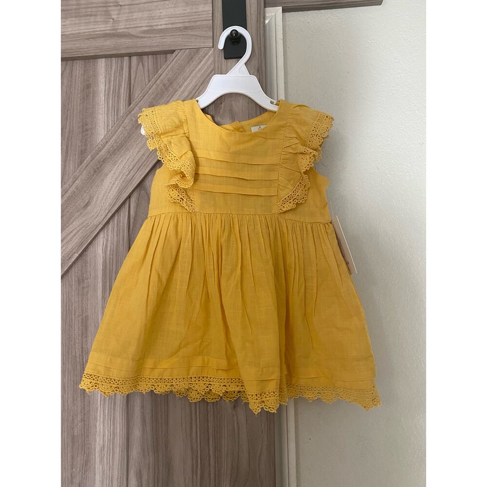 NWT Joie Size 4T mustard dress